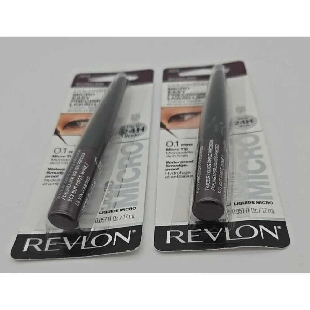 Revlon Colorstay Micro Easy Precision Liquid‎ Eye Liner 303 But First Wine New